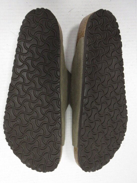 Brand New! Birkenstock Men\'s Two-Buckle Suede Sandals in Olive Brown Size 11 main image 8